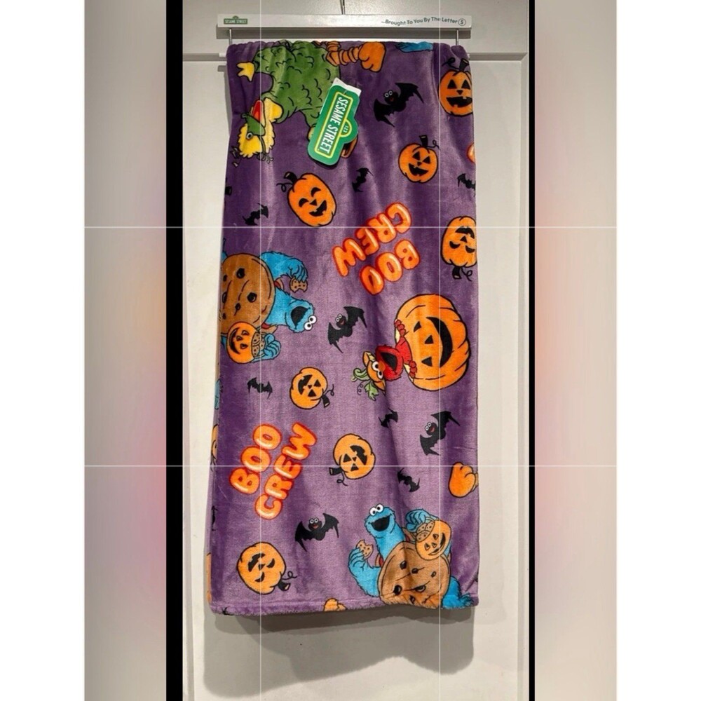 Sesame Street Halloween Blanket